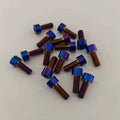 Yozma In10 Hexagon Socket, Button Head Hexagon Titanium Alloy Motorcycle Accessory Bolts, 11 Parts, 43Pcs-Customizable Colors