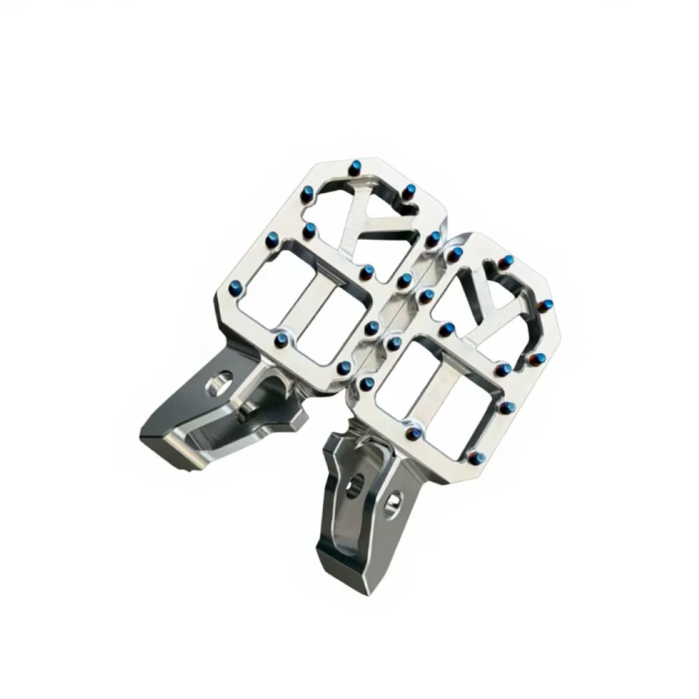 KYZ CNC Aluminum Foot Pegs Pedal Upgrade Parts Sur-Ron Light Bee X Talaria MX3 MX4 Segway X160 X260 Electric Dirt Bike off Road