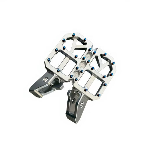 KYZ CNC Aluminum Foot Pegs Pedal Upgrade Parts Sur-Ron Light Bee X Talaria MX3 MX4 Segway X160 X260 Electric Dirt Bike off Road