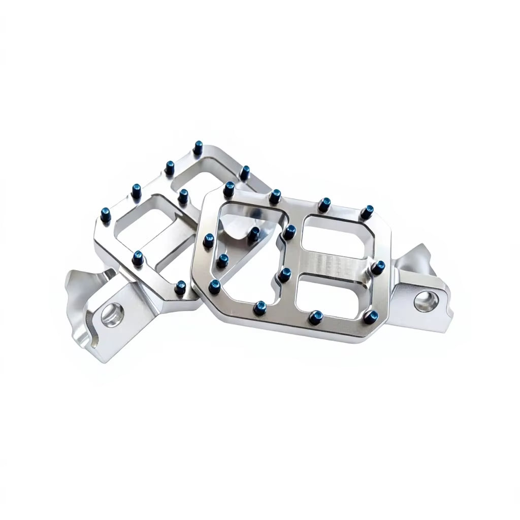 KYZ CNC Aluminum Foot Pegs Pedal Upgrade Parts Sur-Ron Light Bee X Talaria MX3 MX4 Segway X160 X260 Electric Dirt Bike off Road