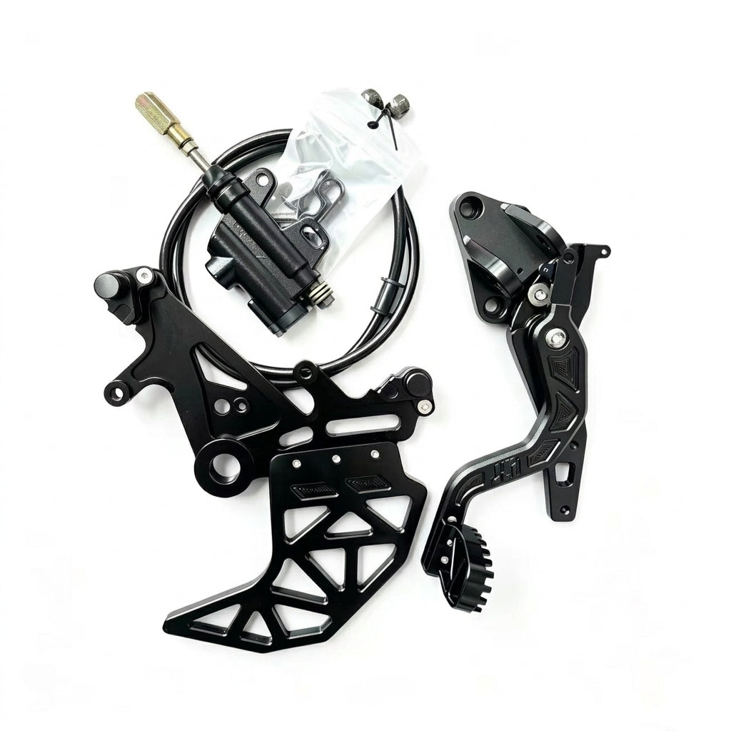 New Ultra Bee Aluminum Alloy Rear Brake Assembly Bracket Disc Set for Light Bee E Ride 2.0 Motorcycles Pre-Bled