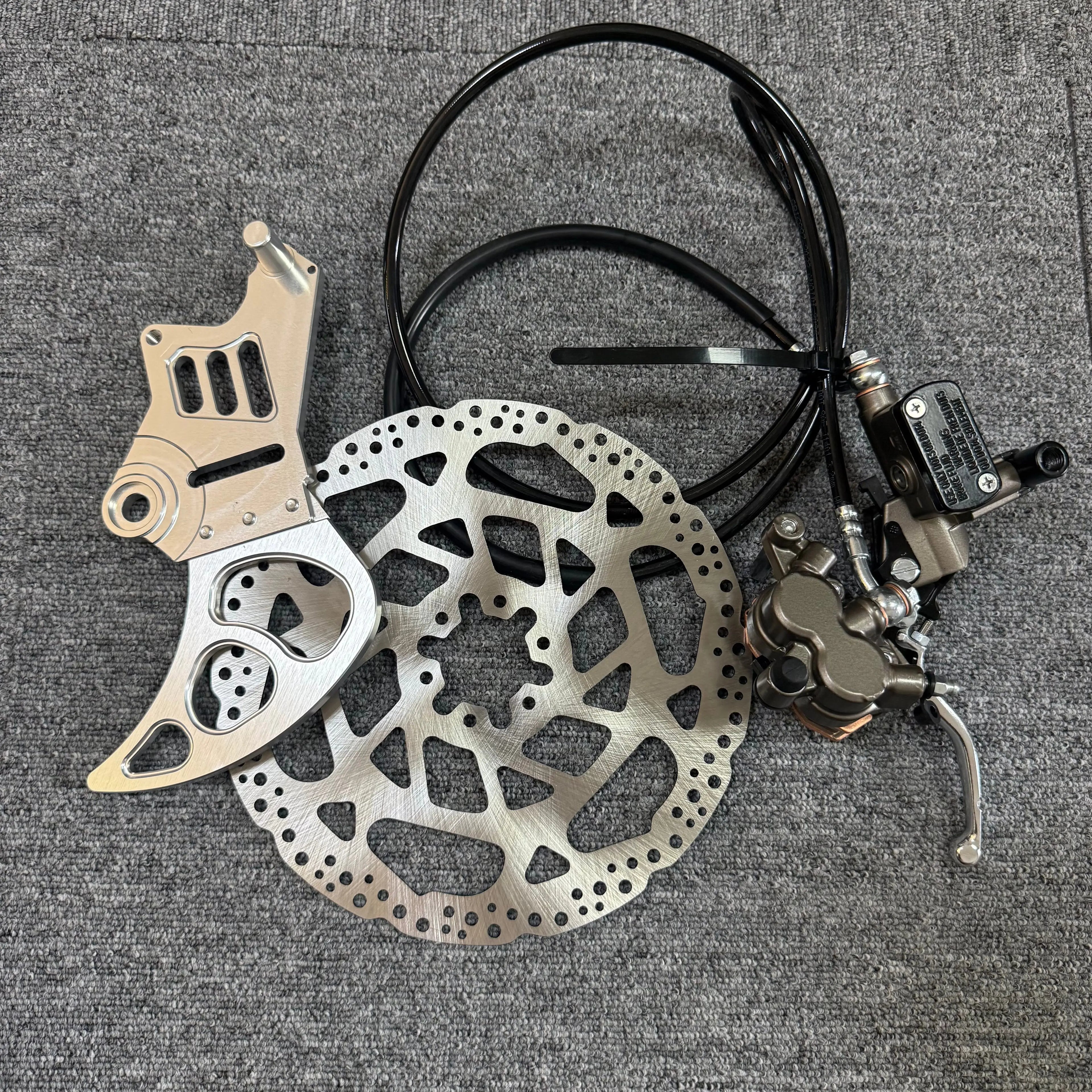 Surron Ultra Bee CNC 6061 Aluminum Upgraded Brake System Kit for Light Bee X High Quality Electric Motocross Retrofit Assembly