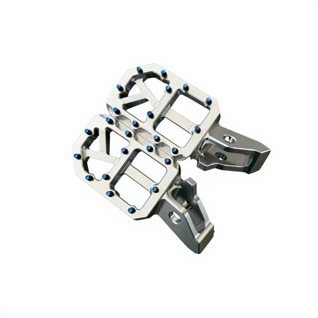 KYZ CNC Aluminum Foot Pegs Pedal Upgrade Parts Sur-Ron Light Bee X Talaria MX3 MX4 Segway X160 X260 Electric Dirt Bike off Road