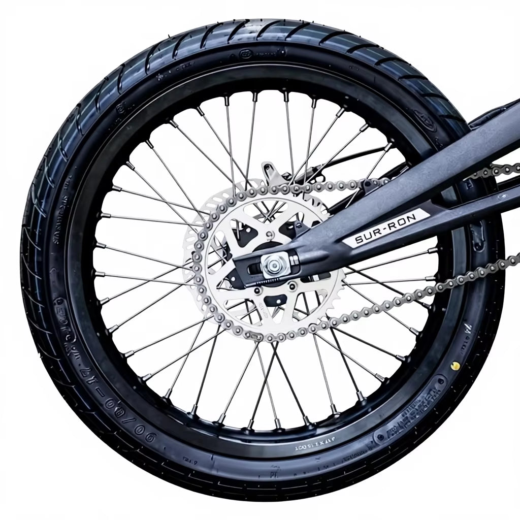 Surron Light Bee X Upgrade Accessories-Road Tire and Sliding Tire Set Made in Mainland Genuine Light Bee Supermoto Wheel Kit