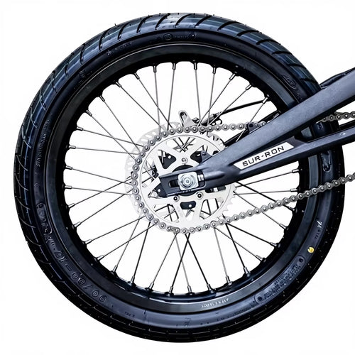 Surron Light Bee X Upgrade Accessories-Road Tire and Sliding Tire Set Made in Mainland Genuine Light Bee Supermoto Wheel Kit